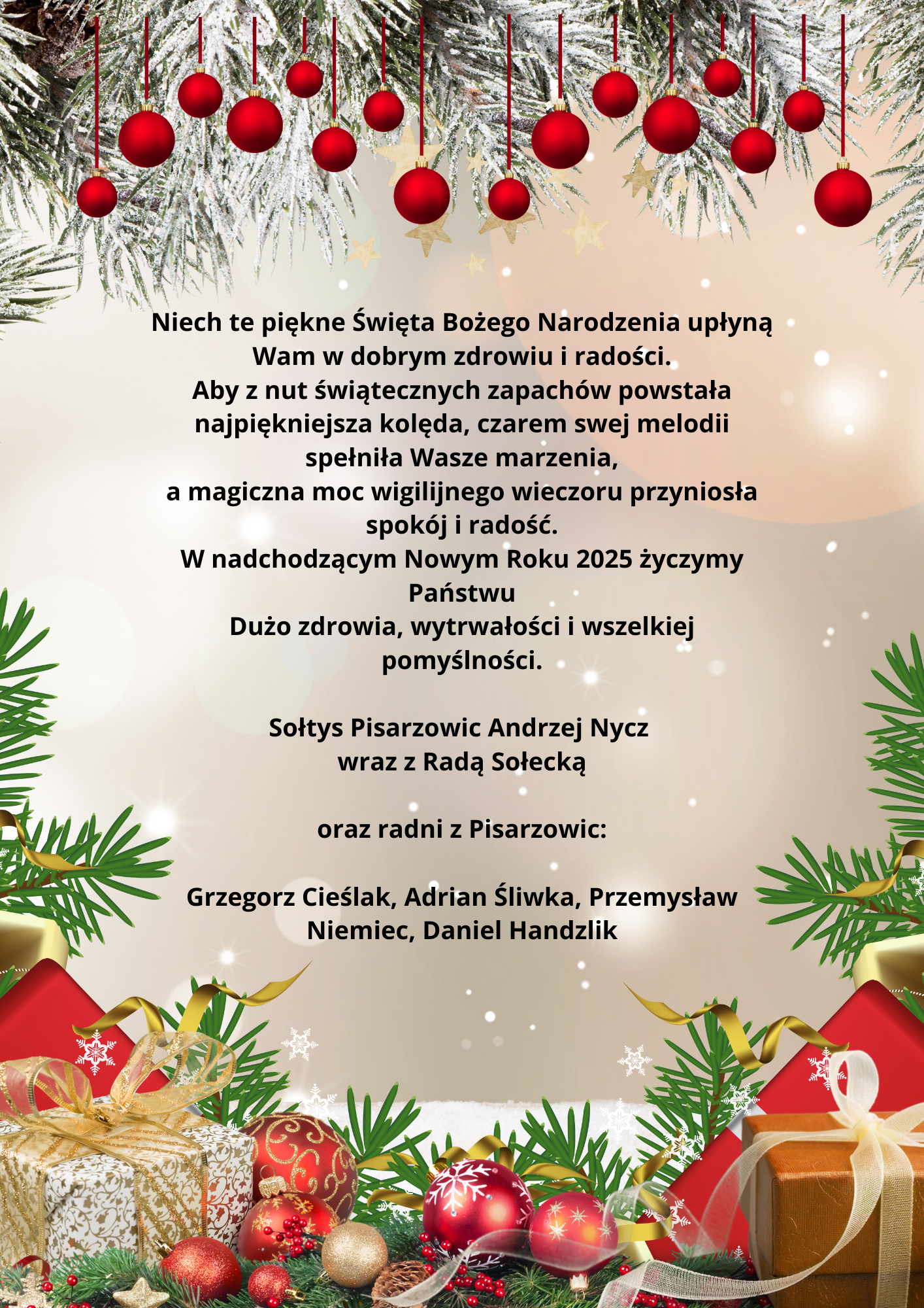 Życzenia Świąteczne