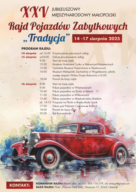 XXV Rajd pojazdów zabytkowych