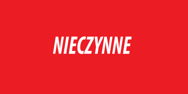 nieczynne