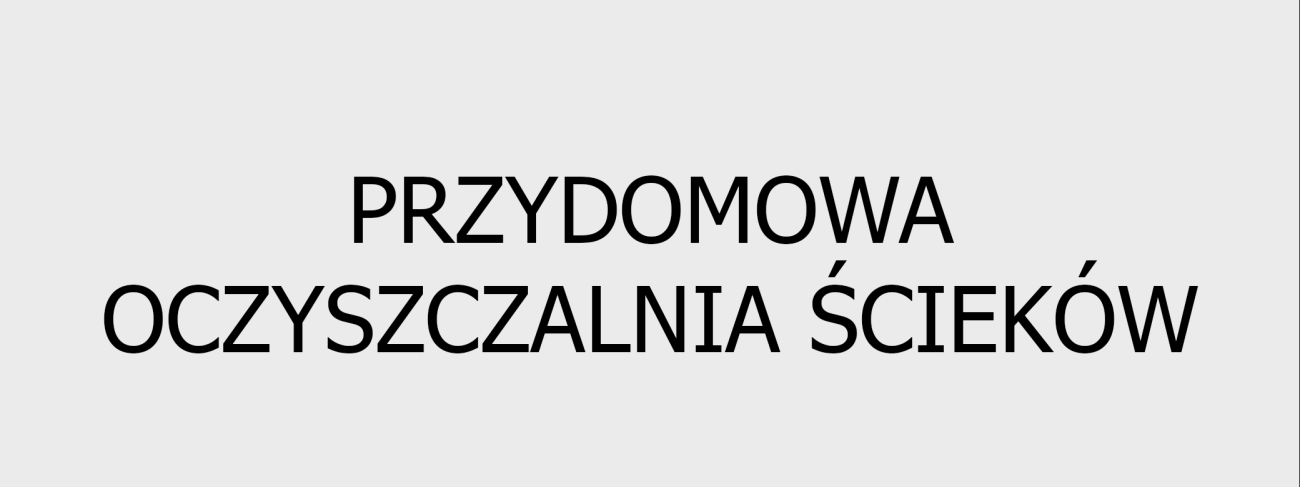 Oczyszczalnia