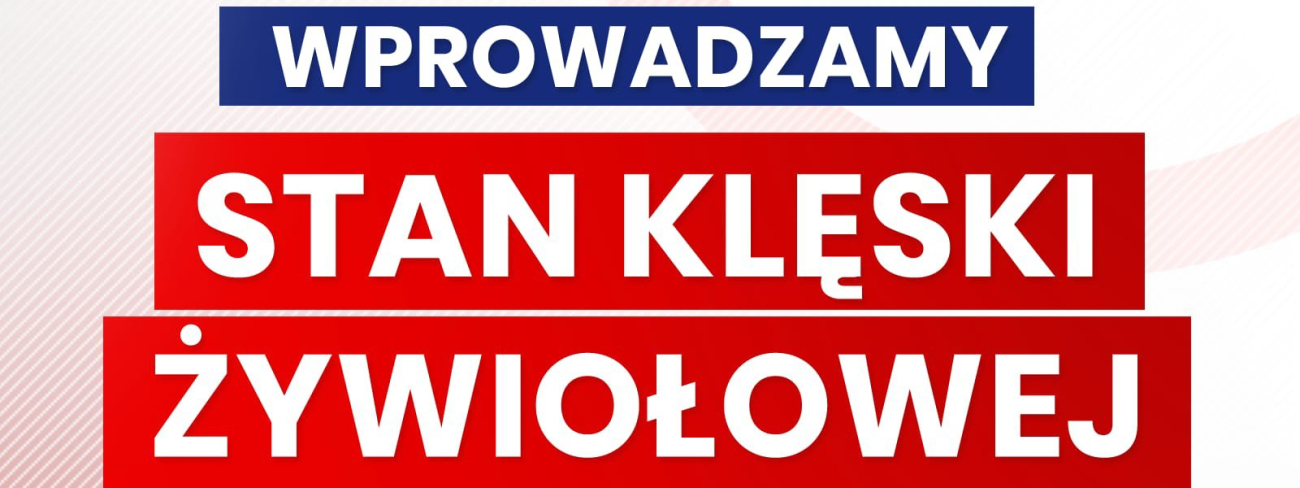 stanu klęski żywiołowej