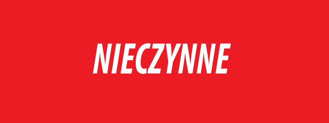 nieczynne