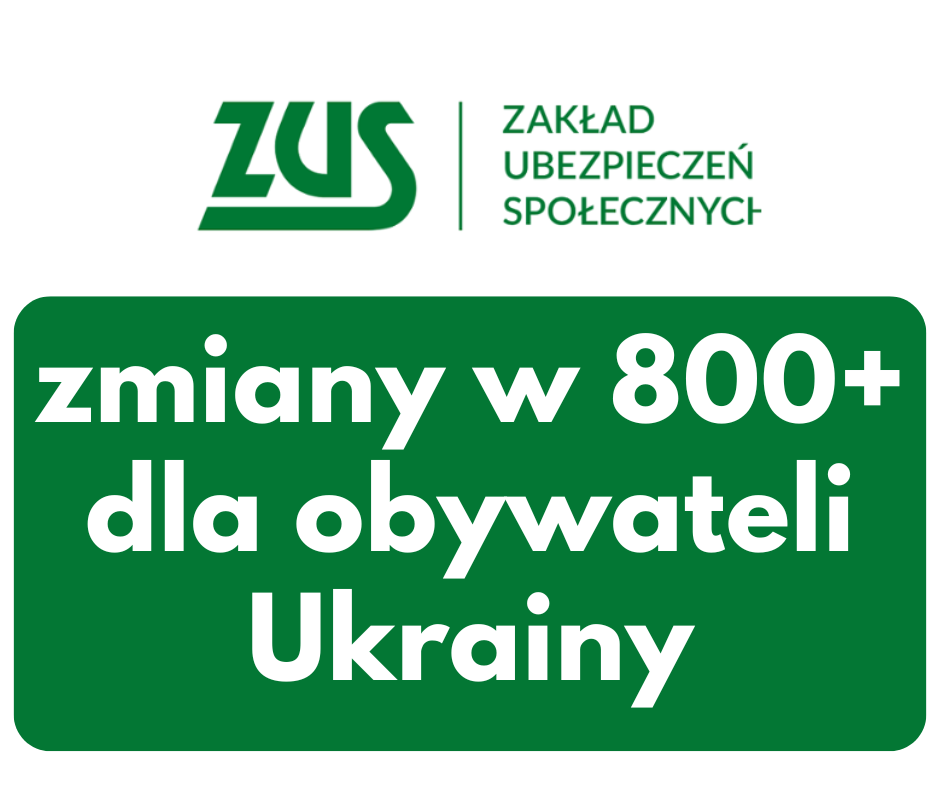 800+ dla obywateli Ukrainy